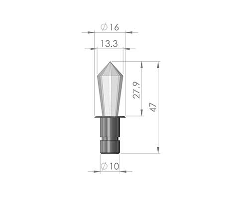 cr4 crystal fitting cad image