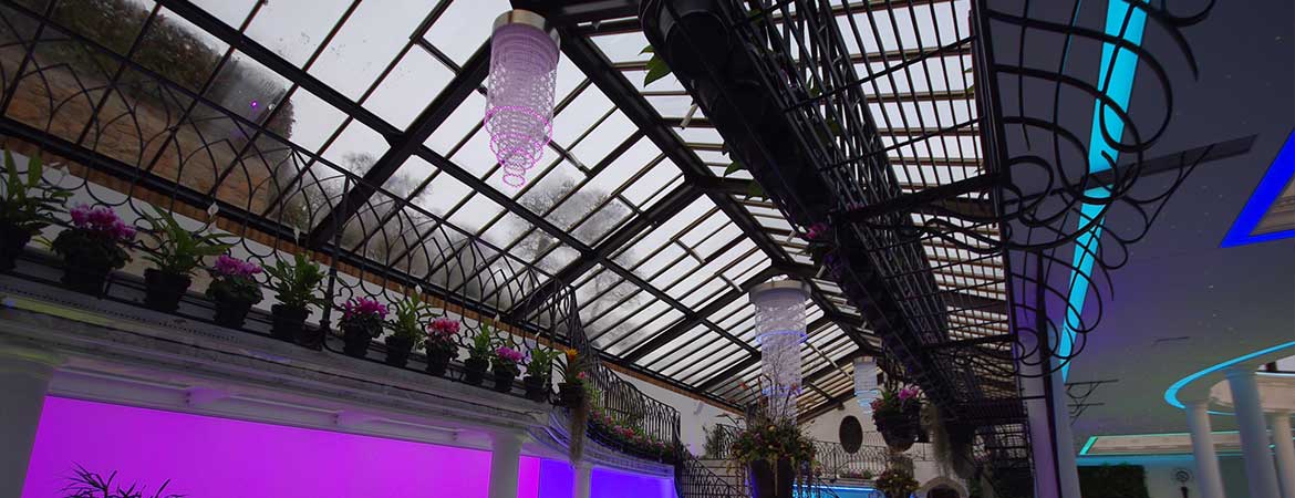 custom fiber optic chandelier design and manufacture - image 3