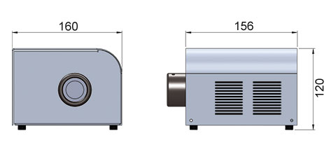cad image of vega decorative illuminator
